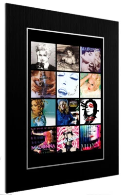 £48.50 • Buy Mounted / Framed Print Madonna Discography 3 Sizes Print Poster Print