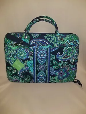 Vera Bradley Hard Shell Lap Top Portfolio Case In Blue Rhapsody NWT NEW • $44.50