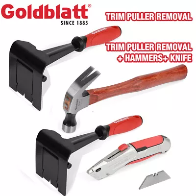 GOLDBLATT Molding Remover Tools Set Retractable Utility Knife Hammers Multi-tool • $23.99