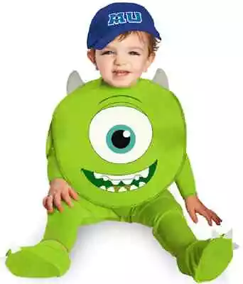 Mike Monsters Inc University Fancy Dress Up Halloween Infant Baby Child Costume • $45.57