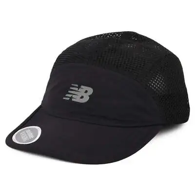 New Balance Hats Air Flow Recycled 5 Panel Cap - Black • £21.95