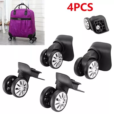 4Pcs Luggage Wheel Replacement Travel Suitcase Wheels 360 Swivel Casters AU • $19.99