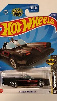 2022 Hot Wheels '66 TV Series Batmobile # 131/250 (Black) Batman 4/5 • $3.99