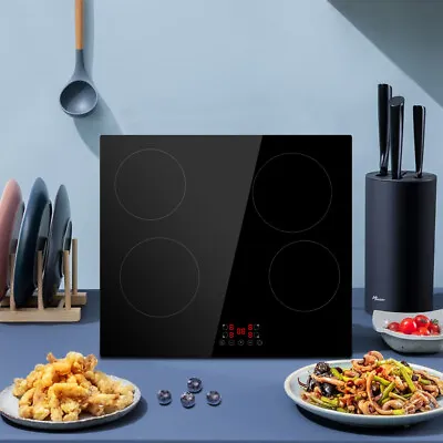 Plug In Induction Hob4 Zones Electric Hob 59cmwith Touch Control & Safety Lock • £99.99