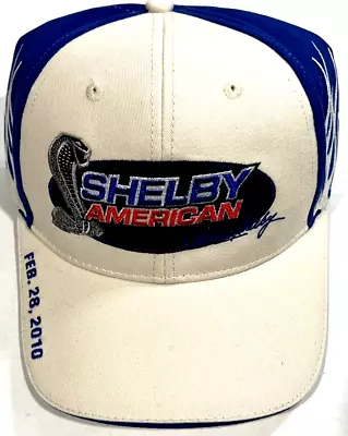 Vintage Nascar Hat Las Vegas Shelby American Gt 350 2010 Race Day Hat USA Made • $12.50