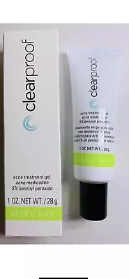 Mary Kay Clear Proof Acne Treatment Gel NIB EXP 7/22 1 Oz ~ FULL Size NEW In Box • $9