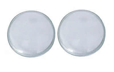 $39.19 • Buy Vw Porsche Bug Bus Glass Headlight Lens Set Of 2 (pair) Left & Right 111941115h