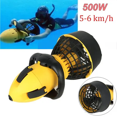 500W Electric Underwater Scooter Water Sea 2 Speed Propeller Diving Scuba Kit • $318.31