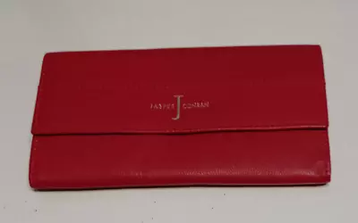 Jasper Conran Purse Women's Soft Leather Purse Wallet Red • £20
