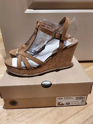 New! Ugg Womens Melissa Suede Wedge Sandal • $69