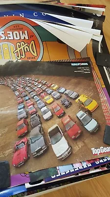 Vintage - Top Gear Poster - Halfords - Jeremy Clarkson Quentin Wilson 80's • $56.03