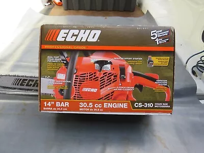 Echo CS-310 14  Bar 30.5 Cc Gas 2 Stroke Rear Handle Chainsaw • $249