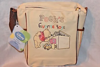 New With Tags  Winnie The Pooh Favorite Toys Mini Diaper Bag 8  X 9   • $10