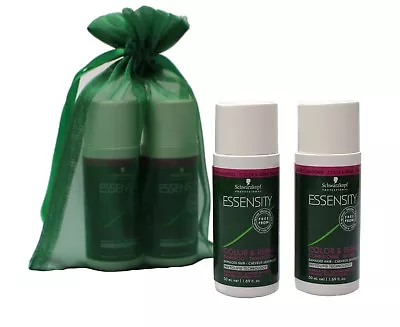 Schwarzkopf Essensity Color & Repair Shampoo 50ml + Conditioner 50ml Mini Travel • £3.48