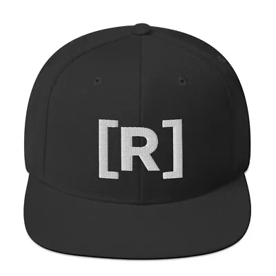 Residente Embroidered R Hat Residente Snapback Hat • $26.95