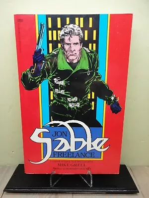 Jon Sable Freelance Graphic Novel 1987 1st Print First Comic Mike Grell Reader • $19.90