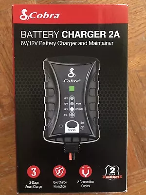 Cobra Battery Charger And Maintainer Tender 6V/12V • $30