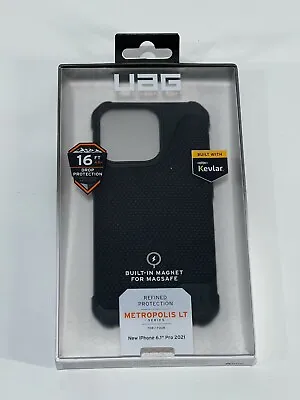$15.80 • Buy UAG Urban Armor Gear Metropolis LT Case IPhone 13 Pro (6.1  Large Camera) Black