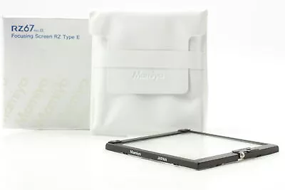 【MINT In Box】 Type E Mamiya RZ67 Focus Screen Microprism Center Split From JAPAN • $479.99