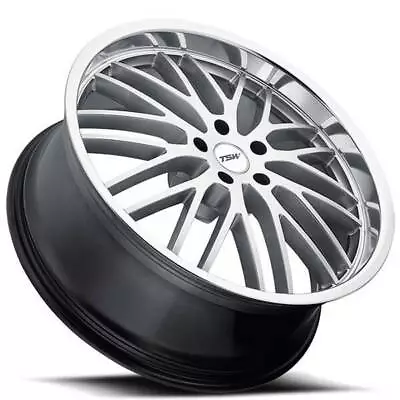 $1404 • Buy (4) 19  TSW Wheels Snetterton Hyper Silver Rims (B7)
