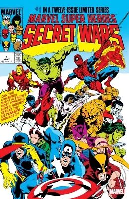 Marvel Super Heroes Secret Wars 1 Facsimile Foil Edition Nm 2024 • $9.99