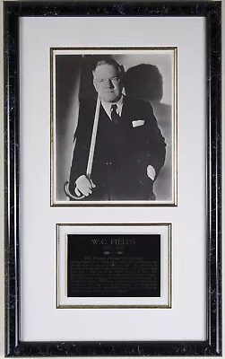 W. C. Fields - Autographed Inscribed Photograph • $1750