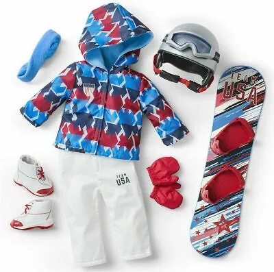 American Girl Team USA Snowboarding Olympics Clothes Outfit Set • $59.98