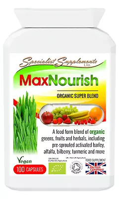 Specialist Supplements MaxNourish 100's • £20.99