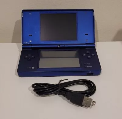 Nintendo DSi Blue Console Incl Stylus And Charging Cable FAST SHIPPING • $89.99