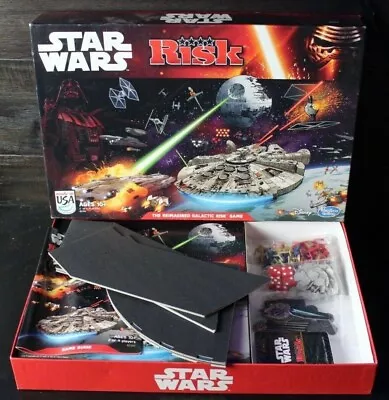 Star Wars Reimagined Galactic Risk Board Game Disney 2014 Unused Complete • $25.51