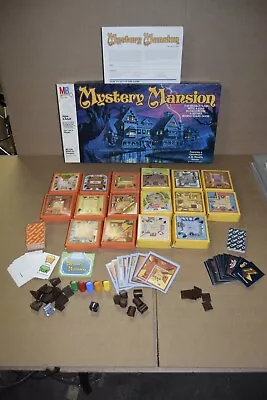 5 Player Mystery Mansion Milton Bradley Vintage Board Game 1984 100% Complete! • $59.99