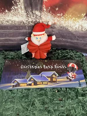 Santa Elf Bath Mesh Sponge Puff Loofah Soapy Daylogic & Bathbombs.NWT • $8.98