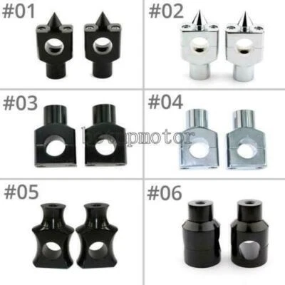 $37.39 • Buy Motorcycle 1  Inch Handlebar Risers For Yamaha V Star 650 1100 Classic Custom