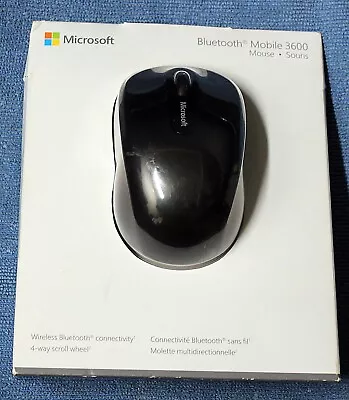 Microsoft Bluetooth Mobile 3600 Mouse (black) - Pn7-00002 • $25.41