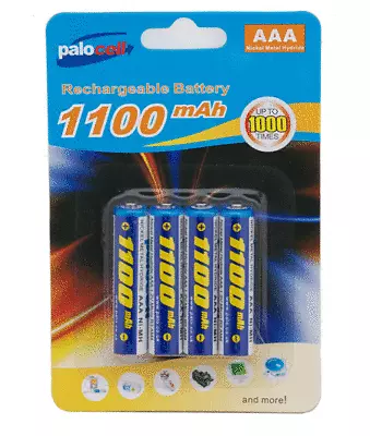 New 4 X 1100Mah NIMH AAA Palocell Rechargeable Rechargable Batteries Battery • £3.99