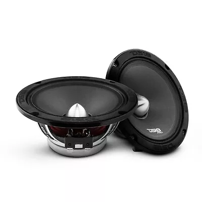 DS18 PRO-NEO6 PRO 6.5  Neodymium Bullet Midrange Car Audio Speaker - 2 Speakers • $281.20