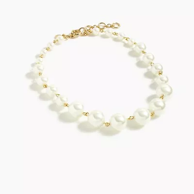 New JCrew Oversized Pearl Necklace • $50