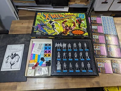 Uncanny X-Men Alert Adventure Game Marvel Comics 1992 Pressman Board Complete • $59.95