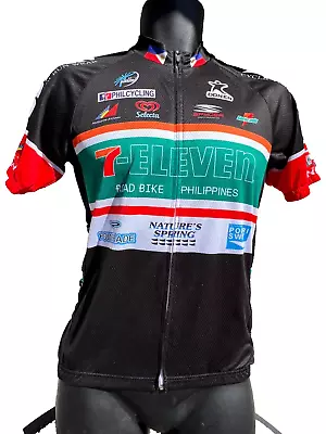 Donen Cycle Bike Jersey 7 Eleven Philippine Air Gatorade UCI Pro Bicycle Size M • $20