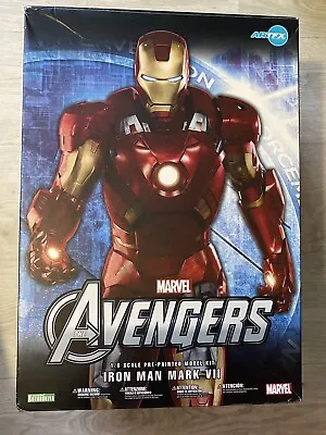 Kotobukiya Marvel Avengers Iron Man Mark 7 ARTFX Statue 1/6 (Not Hot Toys) • $149