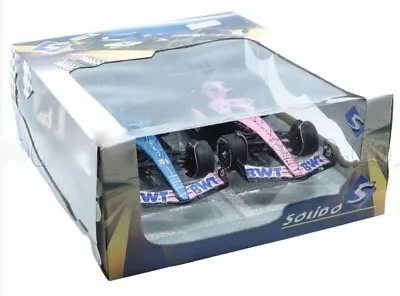 Solido 1:18 RENAULT SET 2X F1 A523 BWT ALPINE PRESS LAUNCH LIVERY GASLY OCON '23 • $299