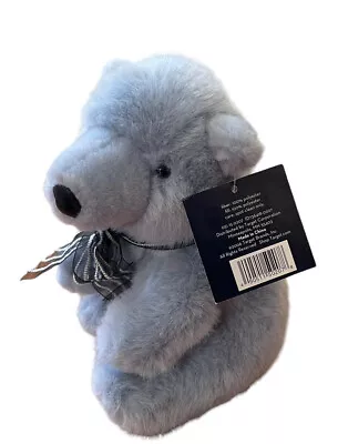 Thomas O’Brien 7” Blue Sitting Teddy Bear Plush Toy Stuffed Animal Holiday 2006 • $14.50