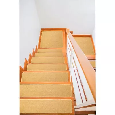 Context Escalade Collection Modern Soft Cozy Non Slip Stair Treads - Set Of 13 • $42