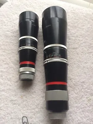 Macro Yvar 100mm And 150mm Lenses On Bolex H16 • $1799