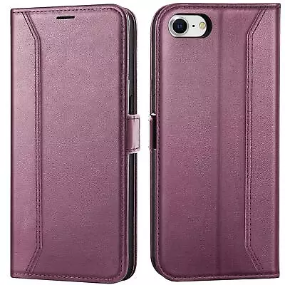 £13.87 • Buy Flip Case For IPHONE 7 8 Se 2 Se 3 Rfid Protective Cover Book Case