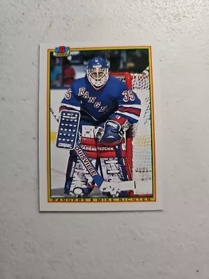 Mike Richter 1990-91 Bowman #218 RC Rangers Fresh Pull • $2.99