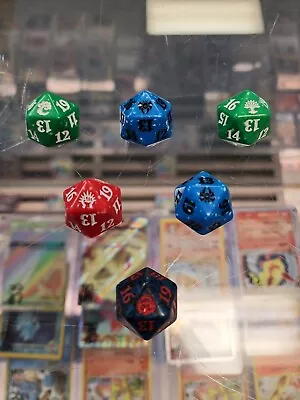 Magic The Gathering Guild Kit Dice X 6 (20-sided Dice) BN8 • $35