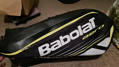 BABOLAT AERO Tennis Bag For 6 Rackets VERY GOOD Condition • £60