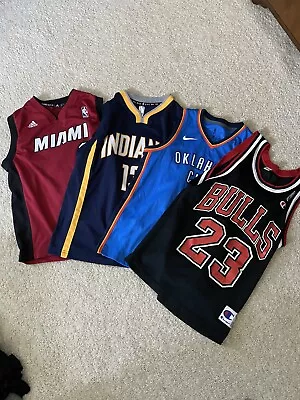 NBA Jerseys Lot Of 4 - Lebron George Westbrook & Jordan • $49.99