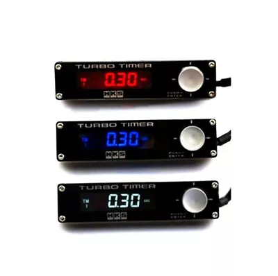 Hks Style Black Turbo Timer Red Led Style For Evo Sti Wrx Type-r Supra Gtr Jdm • $25.99